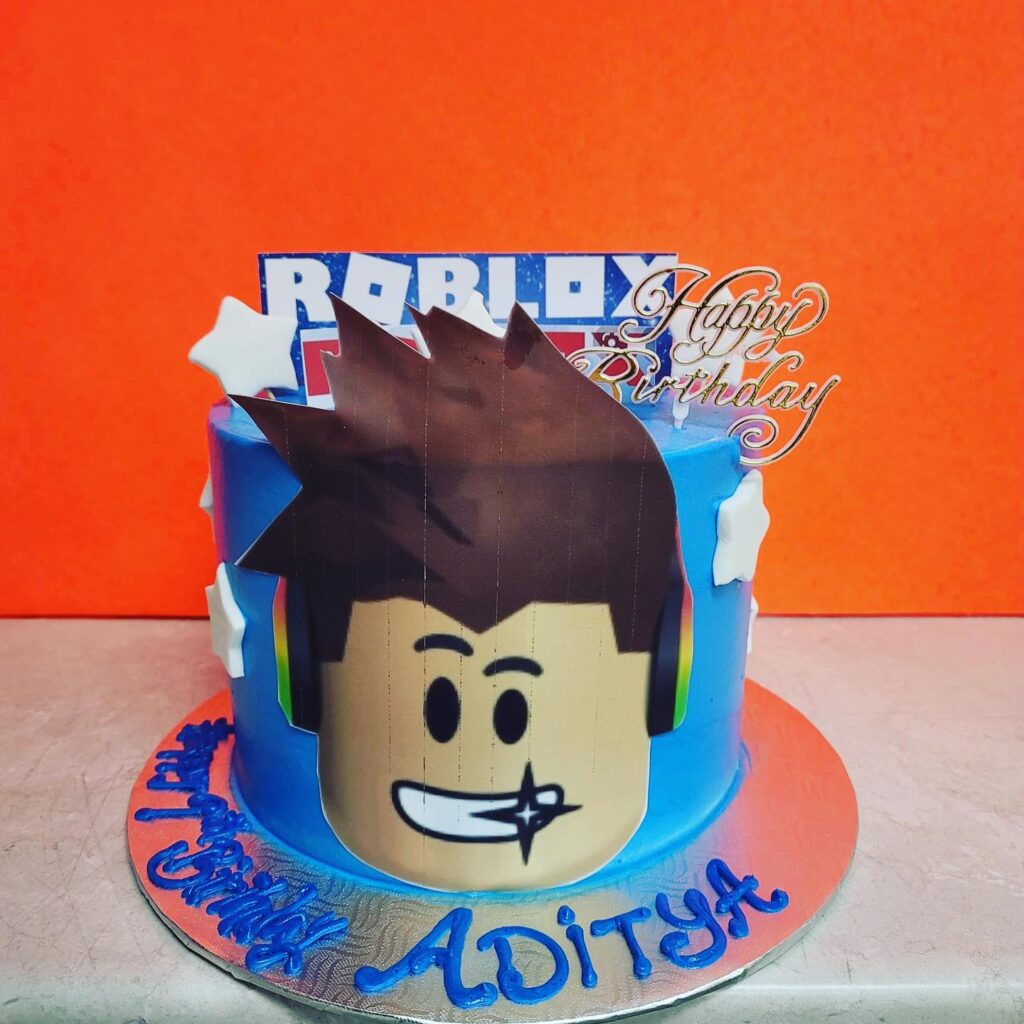 Boy Birthday Cake #2 (Roblox)