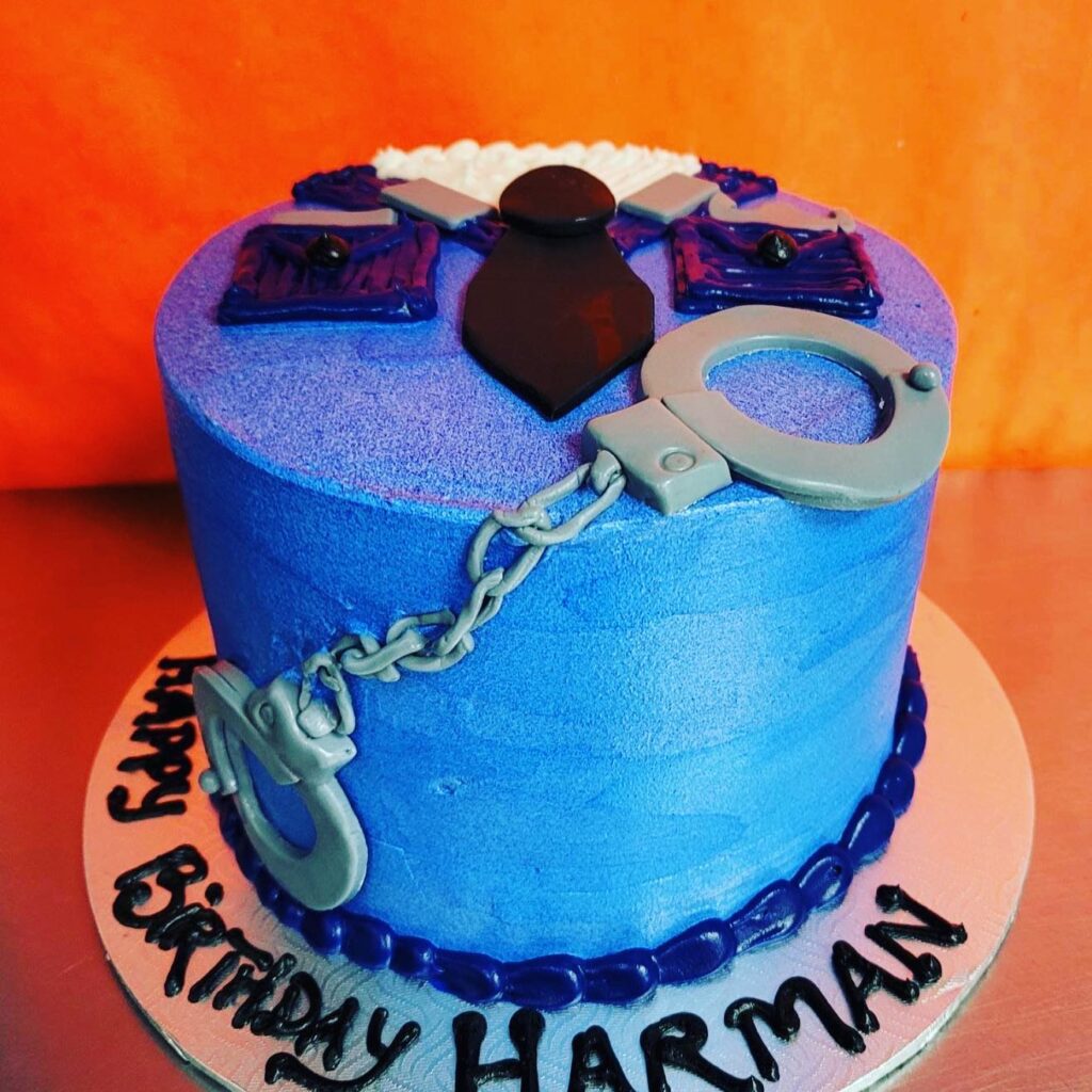 Custom Cake (184) Police